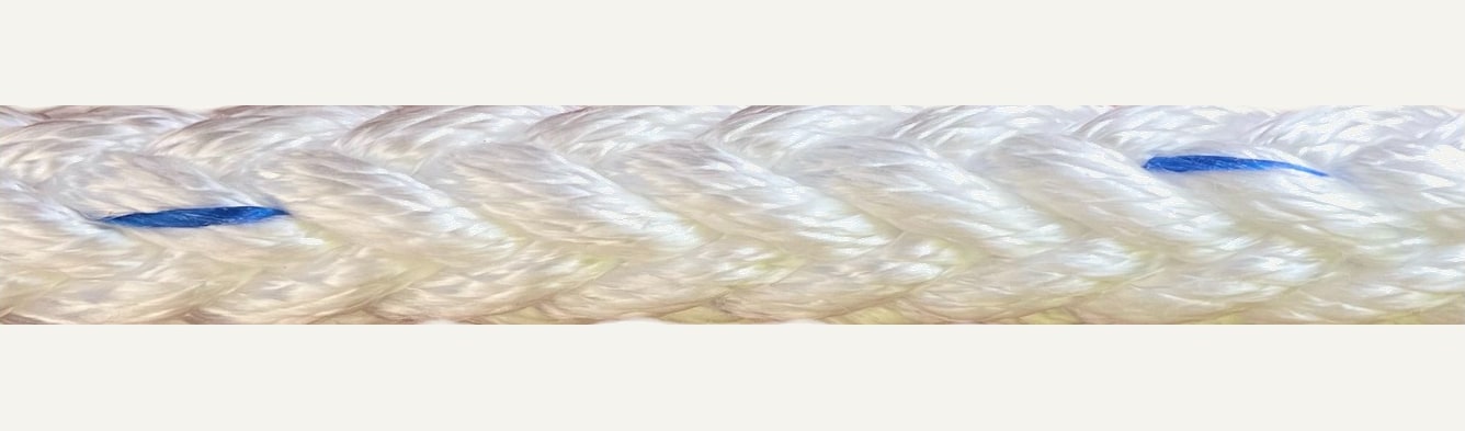 Close-up of Akwaflex 12 Strand rope texture
