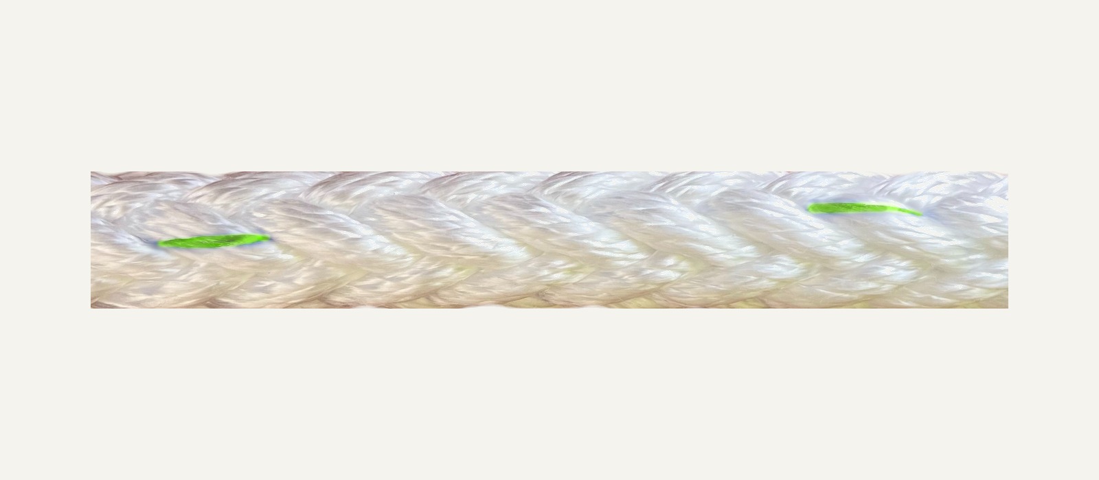 Close-up of Akwaflex Plus 12 Strand rope texture