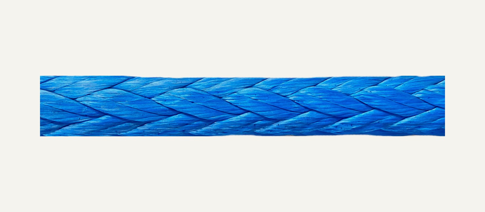 Close-up of Jeyflex 12 Strand HMPE rope texture