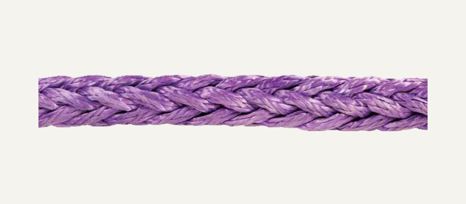 Close-up of Plasma 12x12 Strand HMPE rope texture