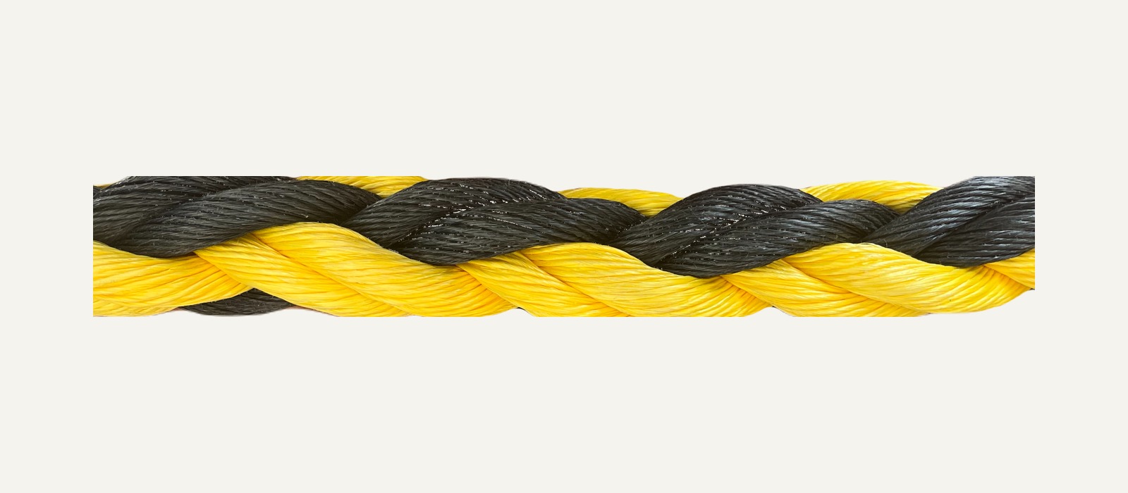 Close-up of Polypropylene 8 Strand rope texture